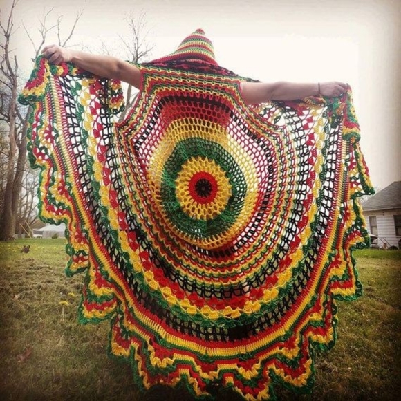 Bohemian hippie circle vest - Picture 7 of 8